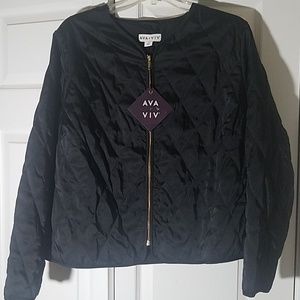 Ava & Viv black lightweight jacket